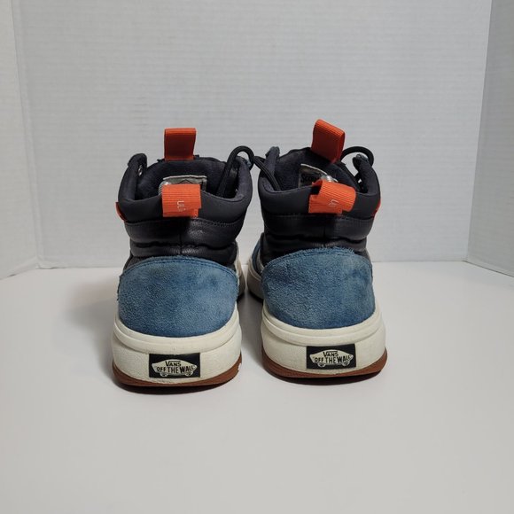 Vans Shoes Vans Ultrarange Exo Hi Blue Suede Sneakers Shoes